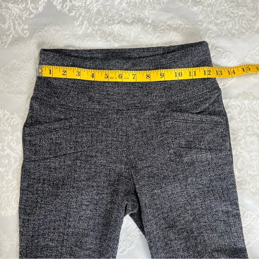 Athleta Herringbone Metro High Waisted Legging Black & Grey Size XS - Picture 8 of 10